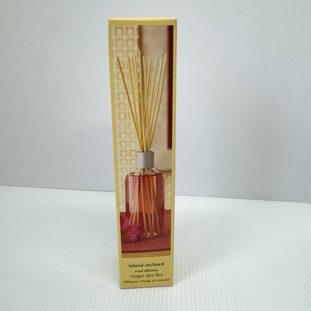 Pier 1 Imports 'ISLAND ORCHARD' Home Fragrance Oil Reed Diffuser, 8 Fl. Oz. RARE
